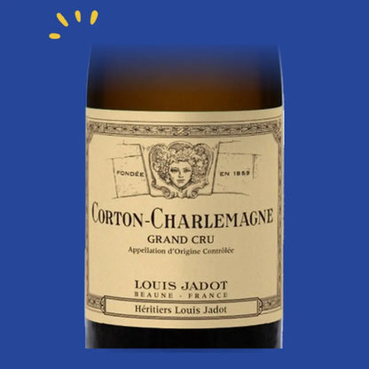 Étiquette Corton-Charlemagne Grand Cru, Héritiers Louis Jadot