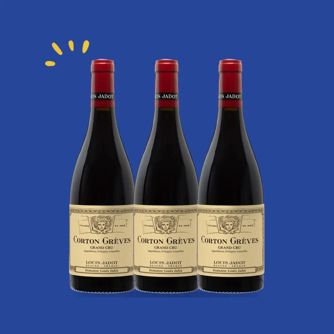 Lot de 3 bouteilles Corton-Grèves Grand Cru, Domaine Louis Jadot