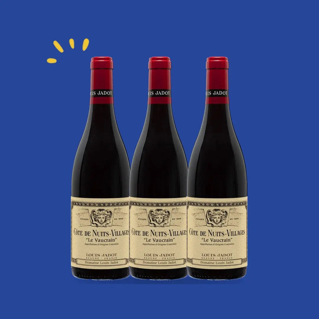 Lot de 3 bouteilles Côte de Nuits-Villages Le Vaucrain 2023, Domaine Louis Jadot
