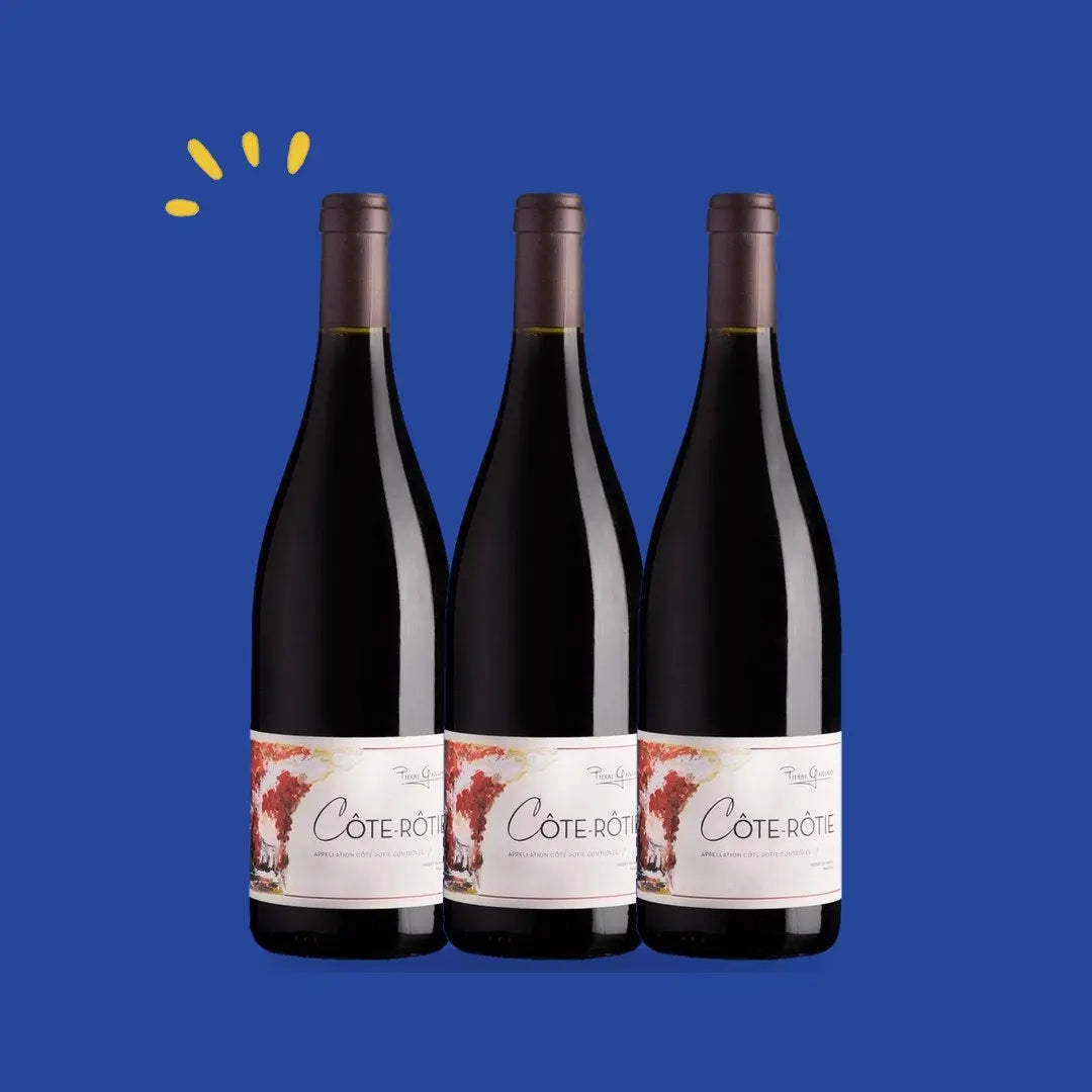 Lot de 3 bouteilles Côte-Rôtie 2023, Domaine Pierre Gaillard