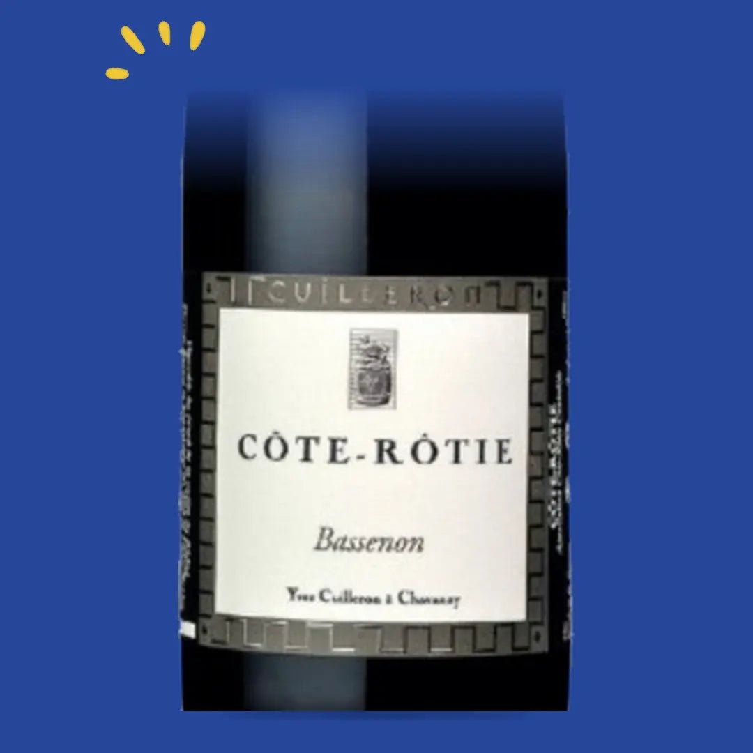 Étiquette Côte-Rôtie Bassenon, Yves Cuilleron