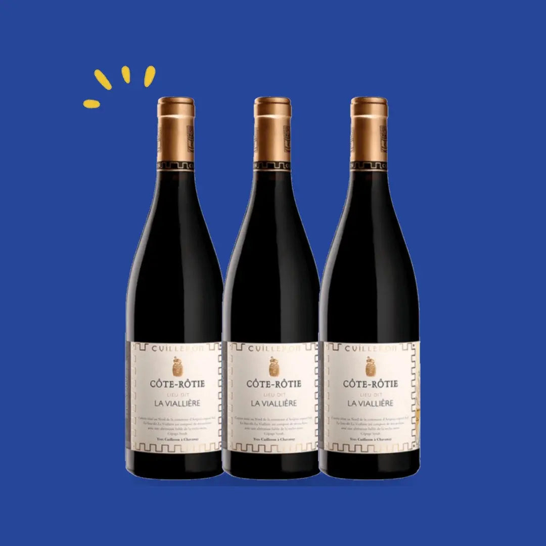 Lot de 3 bouteilles Côte-Rôtie Lieu-dit La Viallière 2020, Yves Cuilleron