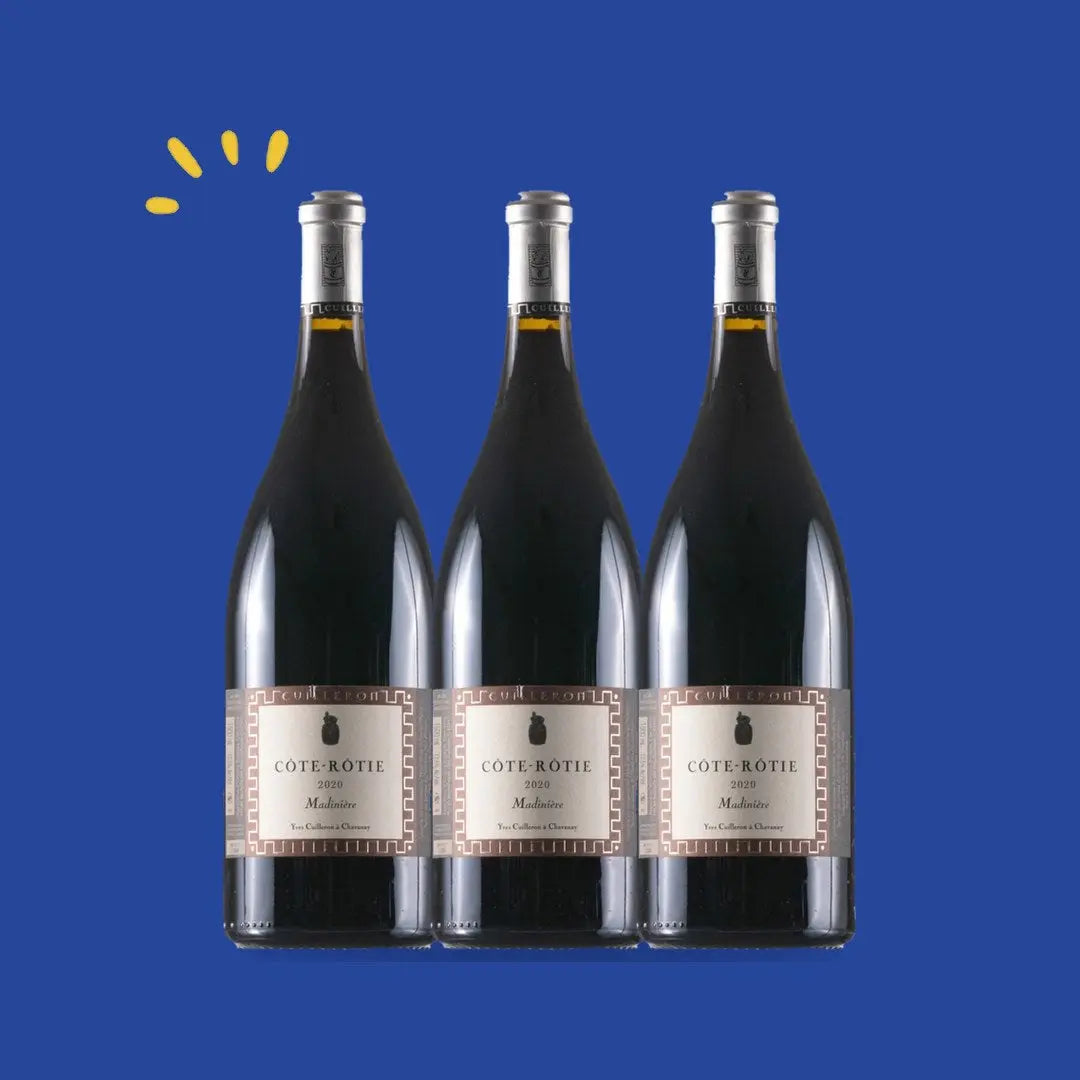 Lot de 3 bouteilles Côte-Rôtie Madinière Magnum, Yves Cuilleron