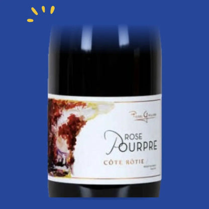Étiquette Côte-Rôtie Rose Pourpre 2021, Domaine Pierre Gaillard