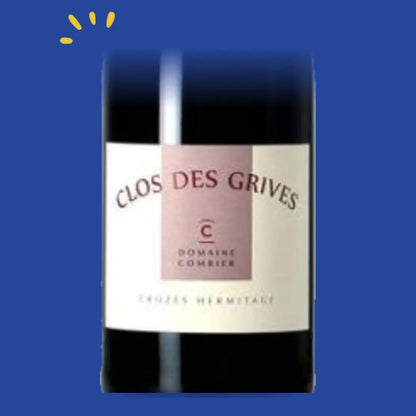 Étiquette Crozes-Hermitage Clos des Grives 2020 Magnum, Domaine Combier