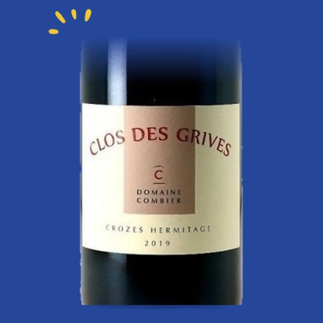 Étiquette Crozes-Hermitage Clos des Grives 2023, Domaine Combier