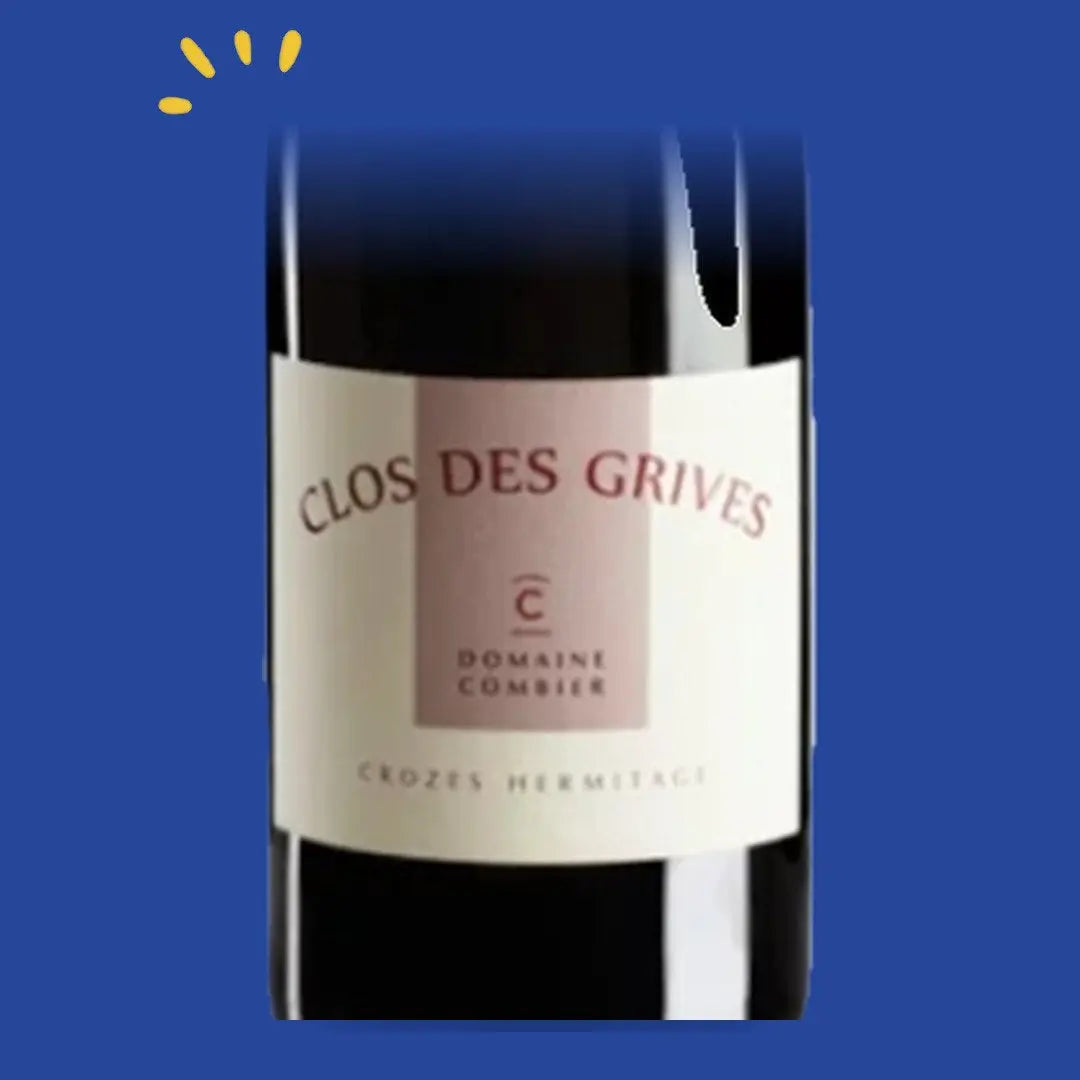 Étiquette Crozes-Hermitage Clos des Grives 2023 Jéroboam, Domaine Combier