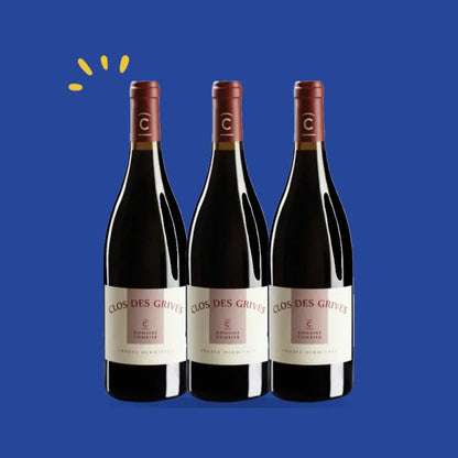 Lot de 3 bouteilles Crozes-Hermitage Clos des Grives 2023 Jéroboam, Domaine Combier
