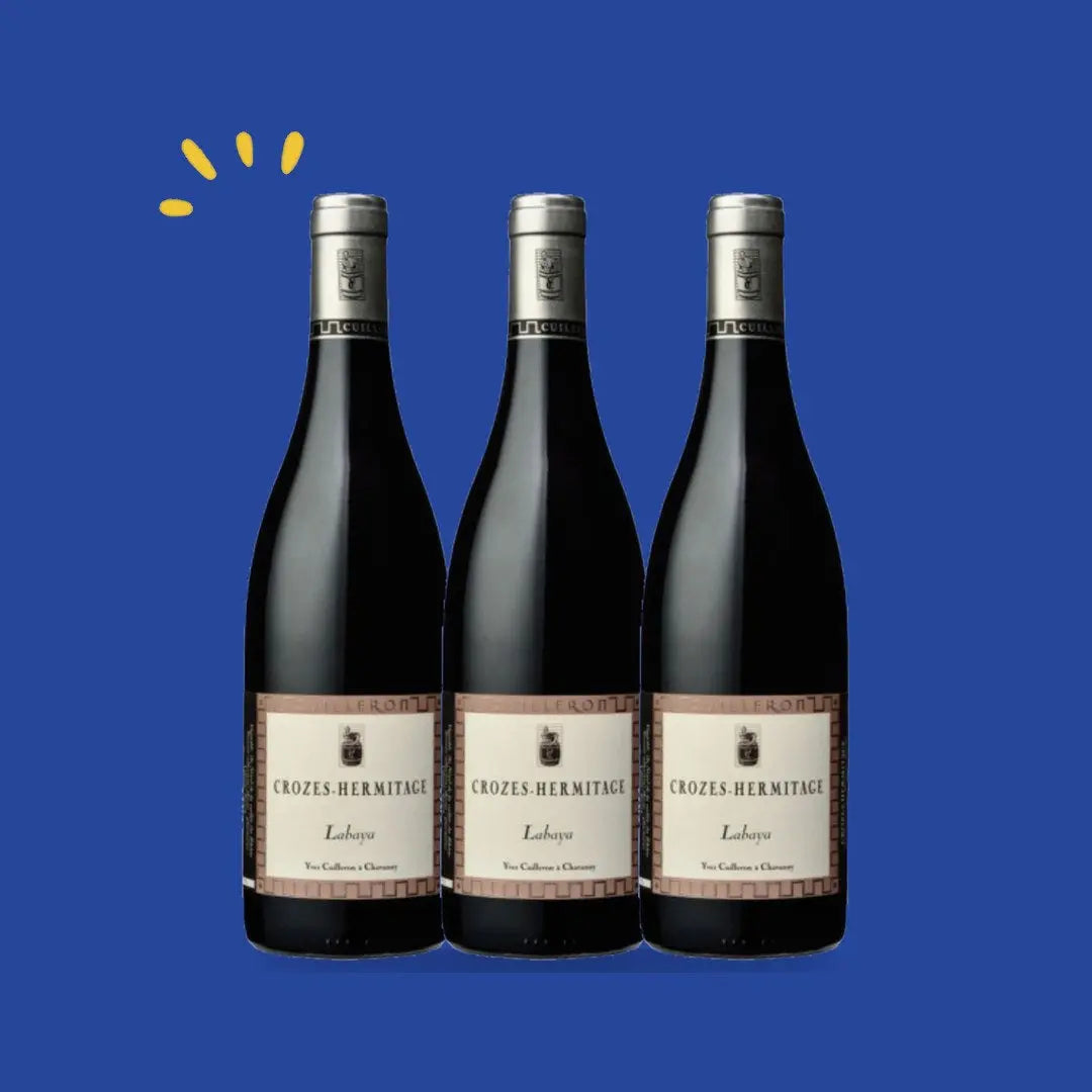 Lot de 3 bouteilles Crozes-Hermitage Labaya 2022 Jéroboam, Yves Cuilleron