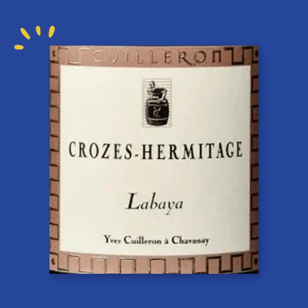 Étiquette Crozes-Hermitage Labaya, Yves Cuilleron à Chavanay