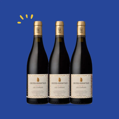 Lot de 3 bouteilles Crozes-Hermitage Lieu-dit Les Chassis 2022, Yves Cuilleron
