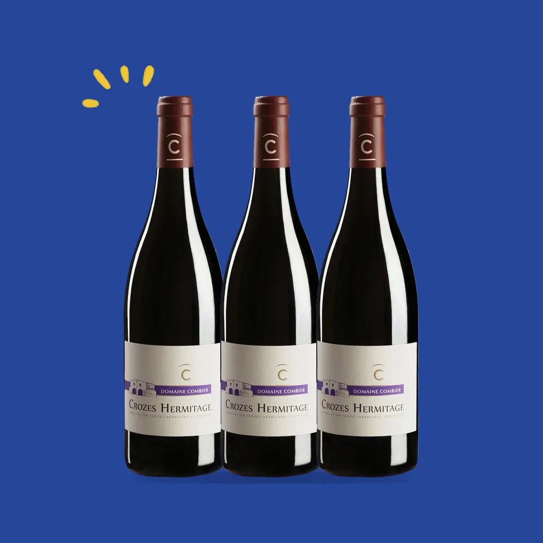 Lot de 3 bouteilles Crozes-Hermitage rouge Magnum, Laurent Combier