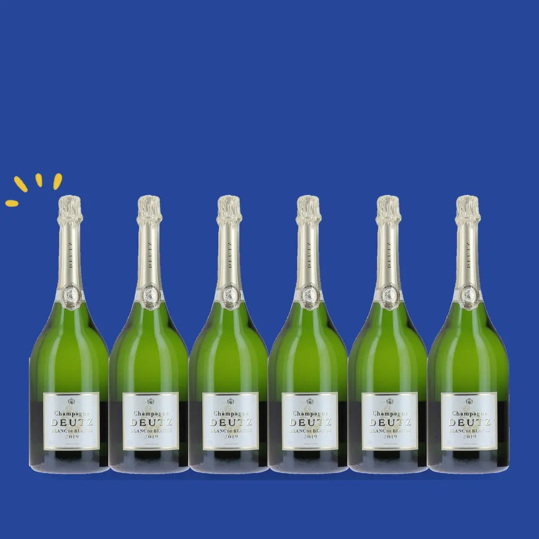 Carton de 6 bouteilles Deutz Blanc de Blancs 2019 Magnum
