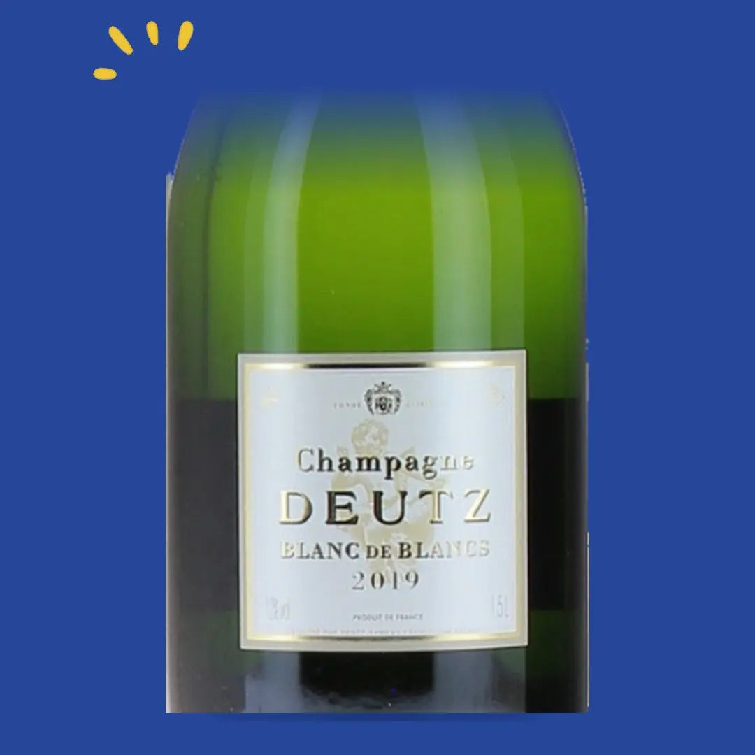 Étiquette Deutz Blanc de Blancs 2019 Magnum