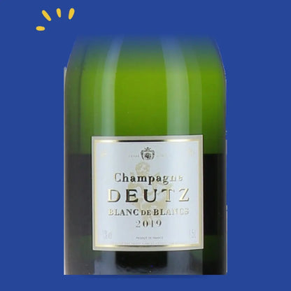 Étiquette Deutz Blanc de Blancs 2019 Magnum