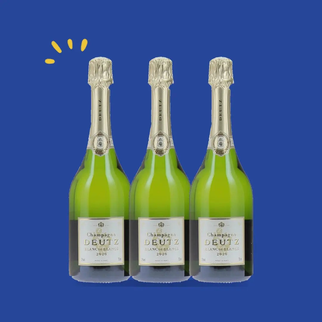 Lot de 3 bouteilles Deutz Blanc de Blancs 2020
