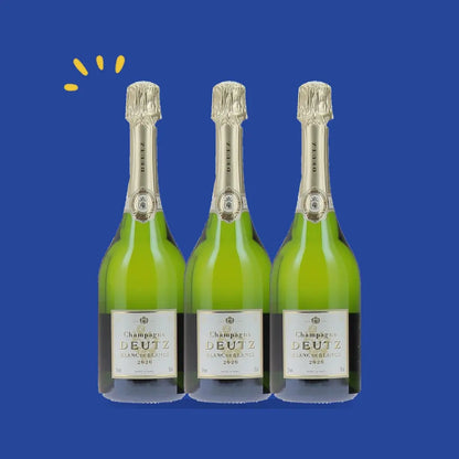 Lot de 3 bouteilles Deutz Blanc de Blancs 2020