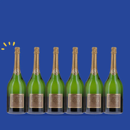 Carton de 6 bouteilles Deutz Brut Millésimé 2018 Magnum