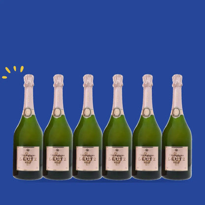 Carton de 6 bouteilles Deutz Brut Rosé
