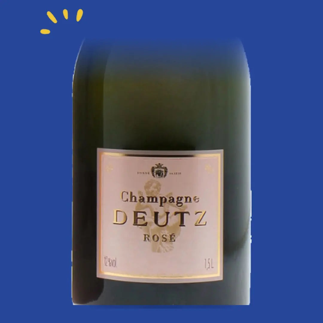 Étiquette Deutz Brut Rosé Magnum