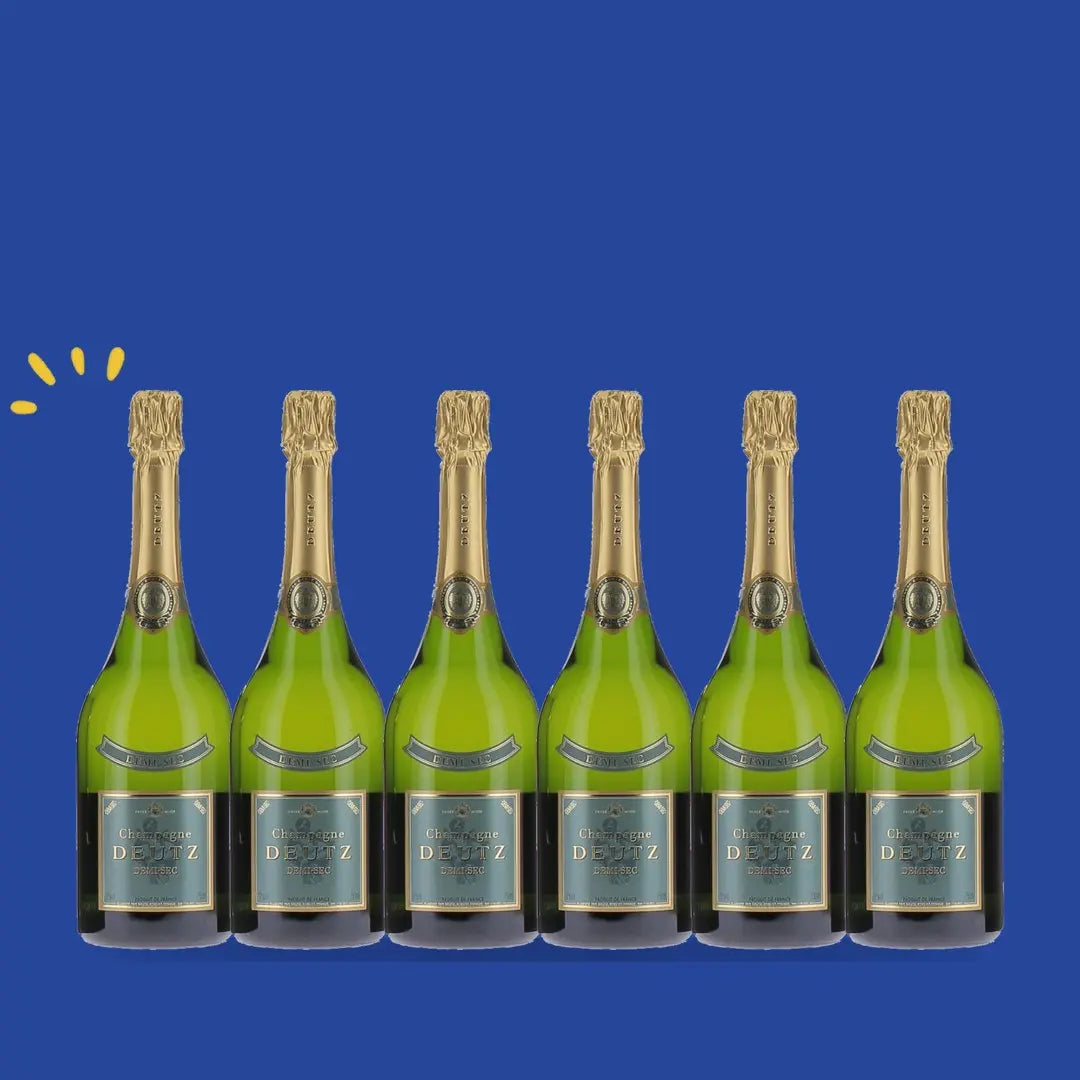 Carton de 6 bouteilles Deutz Demi-Sec
