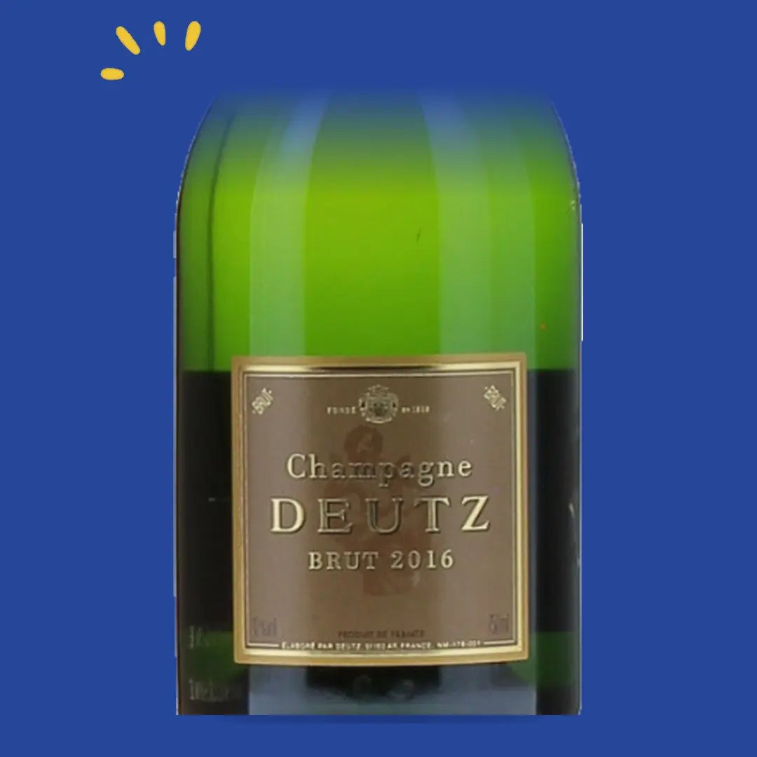 Étiquette Deutz Demi-Sec Millésimé 2016