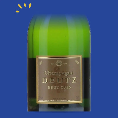Étiquette Deutz Demi-Sec Millésimé 2016