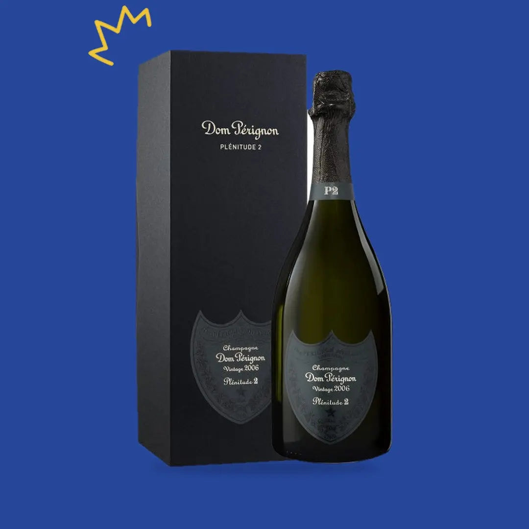 Dom Pérignon Plénitude 2 2006 avec son coffret