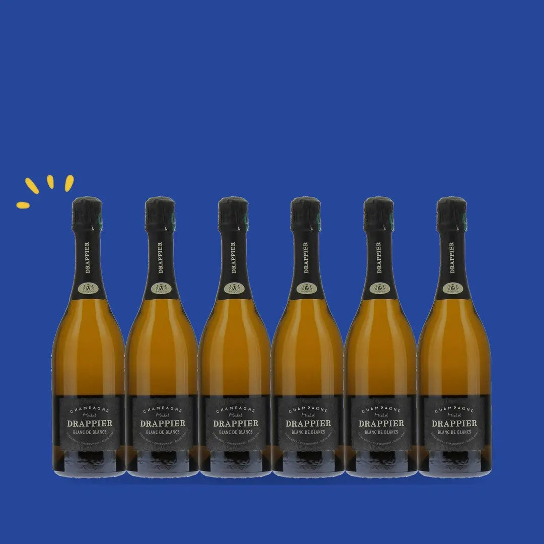 Carton de 6 bouteilles Drappier Blanc de Blancs