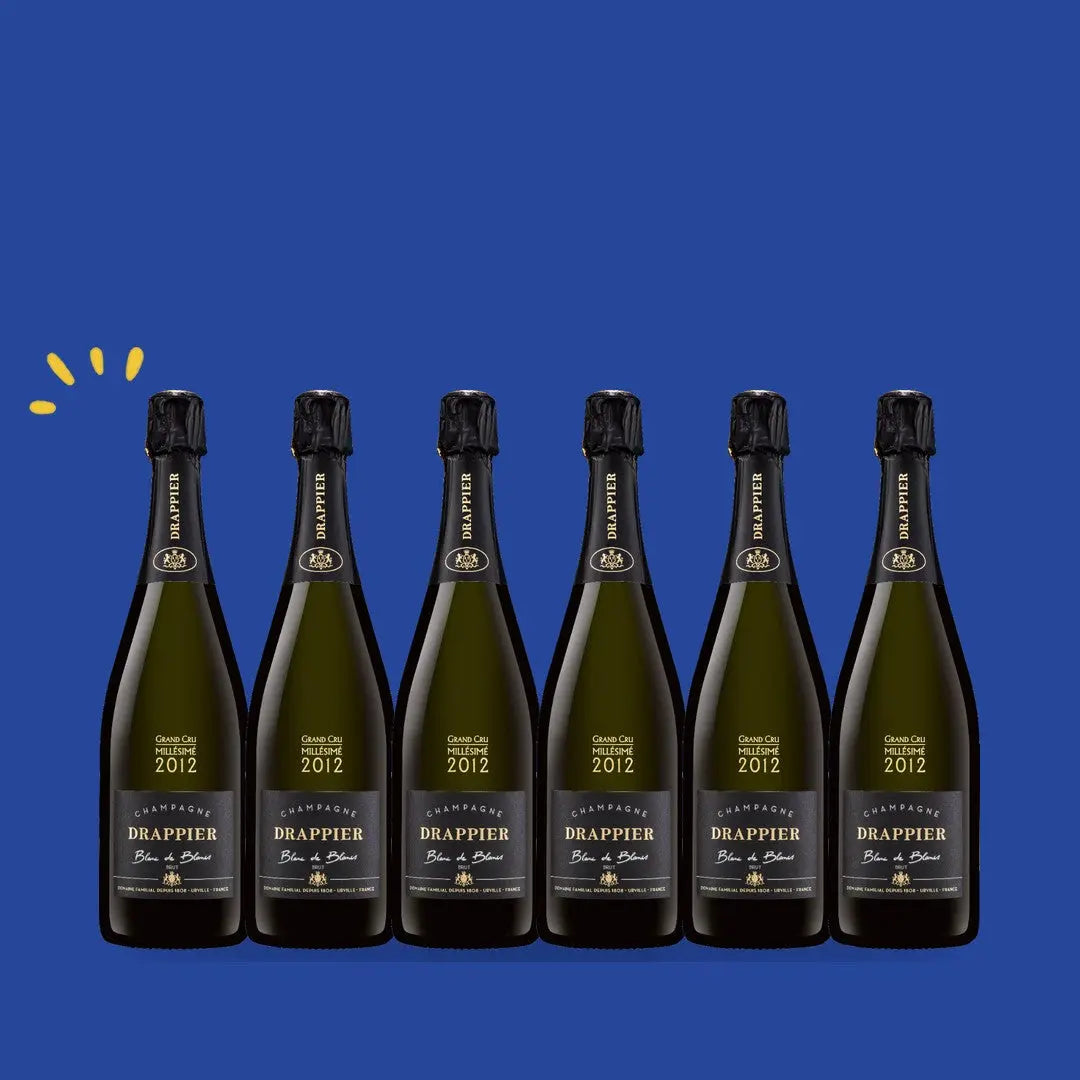 Carton de 6 bouteilles Drappier Blanc de Blancs Grand Cru 2017