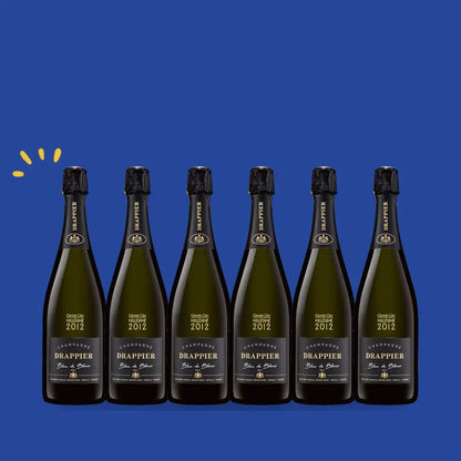 Carton de 6 bouteilles Drappier Blanc de Blancs Grand Cru 2017