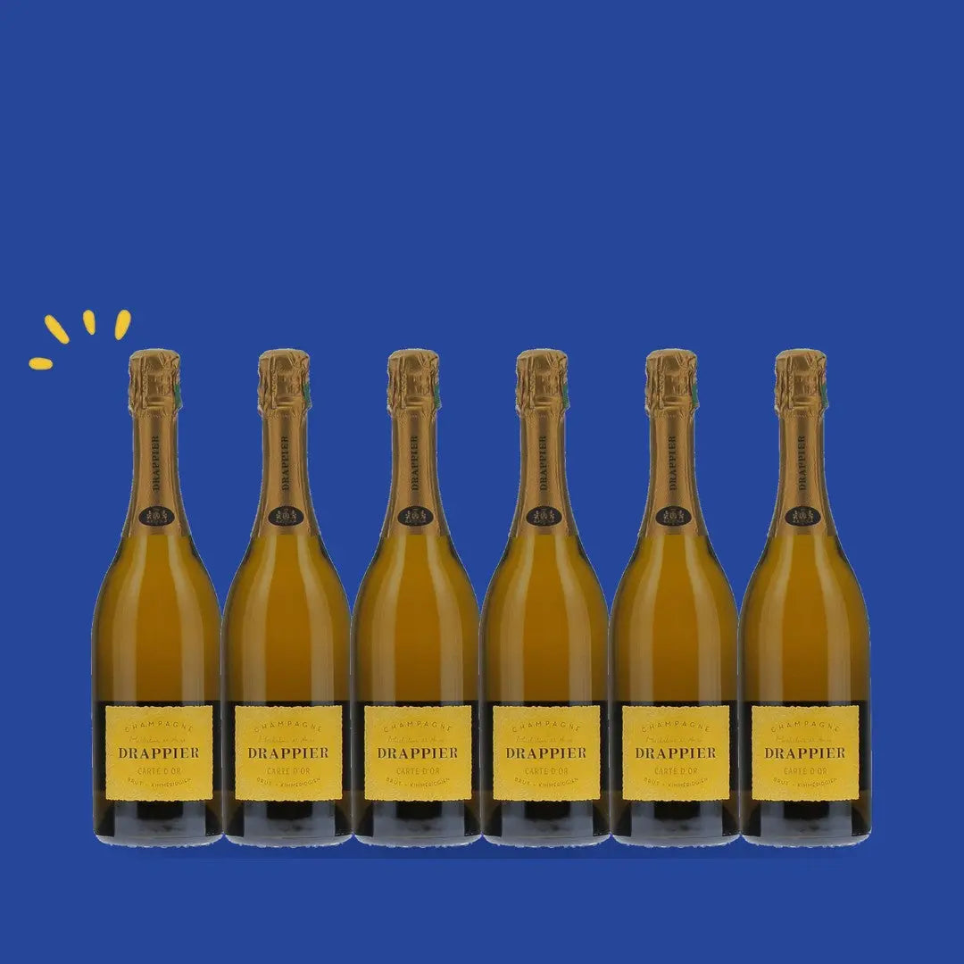 Carton de 6 bouteilles Drappier Carte d'Or Demi-Sec