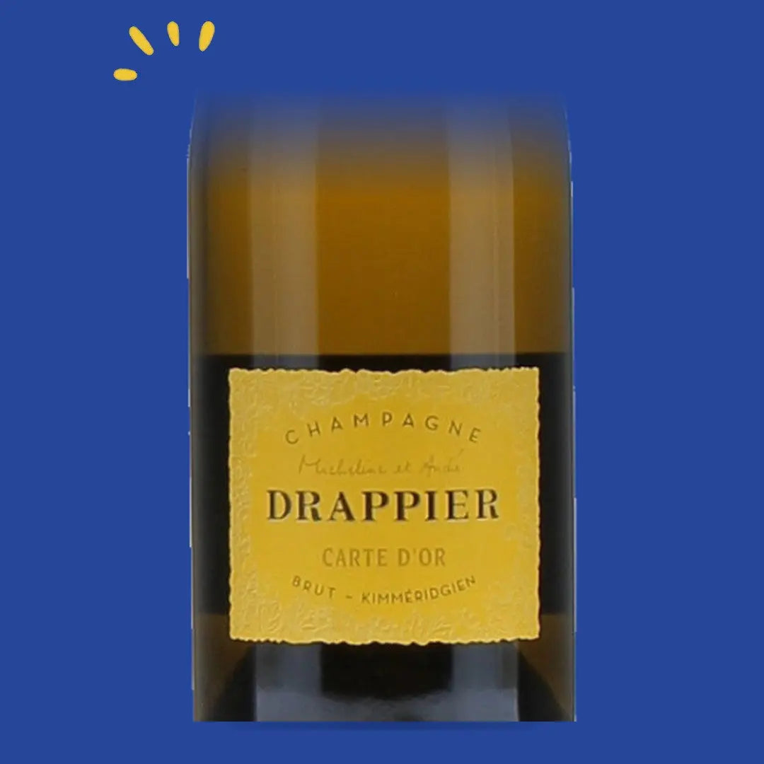 Étiquette du champagne Drappier Carte d'Or Demi-Sec
