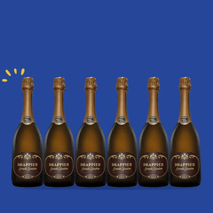Carton de 6 bouteilles Drappier Grande Sendrée 2010 Magnum