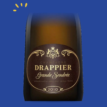 Étiquette du champagne Drappier Grande Sendrée 2010 Magnum