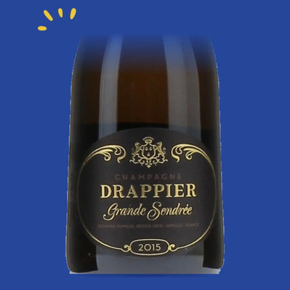 Étiquette du champagne Drappier Grande Sendrée 2015