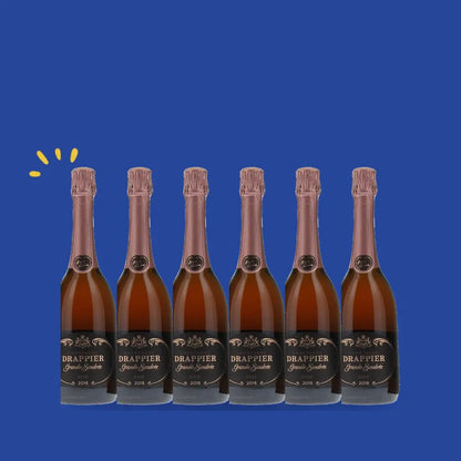 Carton de 6 bouteilles Drappier Grande Sendrée Rosé 2018