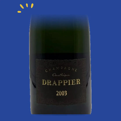 Étiquette du champagne Drappier Oenothèque 2004