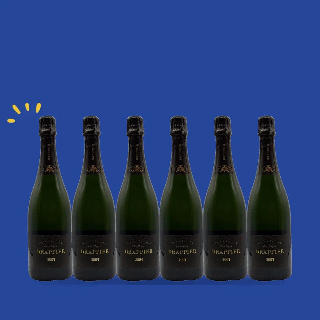 Carton de 6 bouteilles Drappier Oenothèque 2006 Magnum