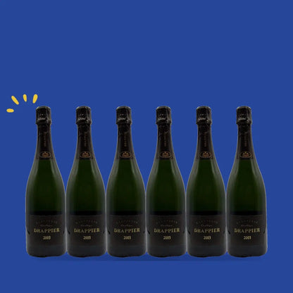 Carton de 6 bouteilles Drappier Oenothèque 2007