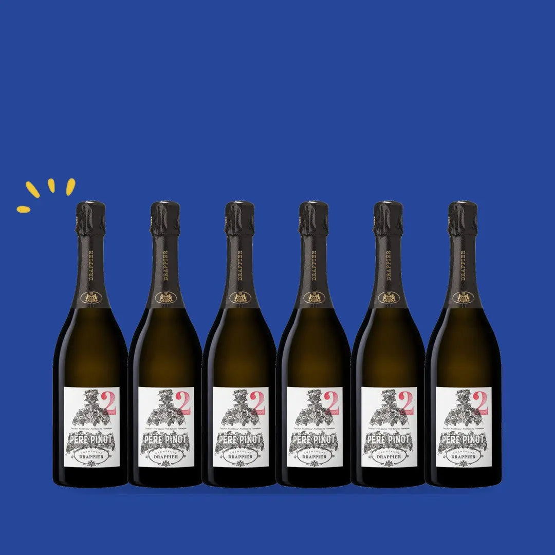 Carton de 6 bouteilles Drappier Père Pinot 2