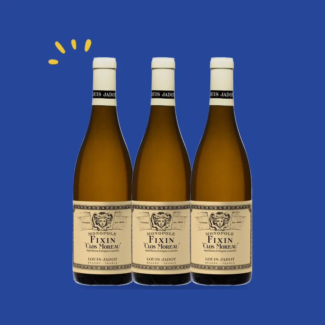 Lot de 3 bouteilles Fixin blanc Clos Moreau 2024, Louis Jadot