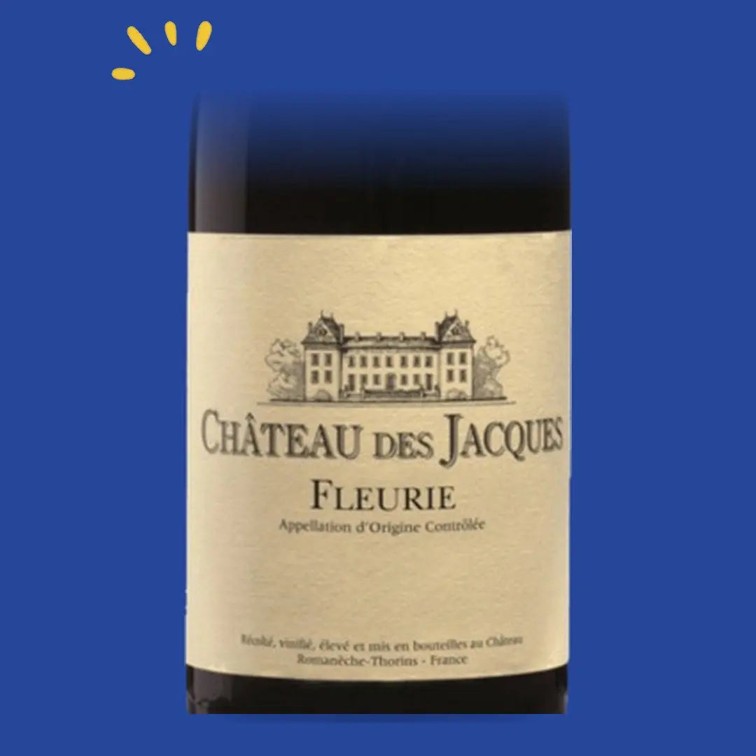Étiquette Fleurie 2023, Château des Jacques