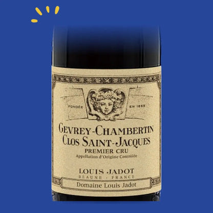 Étiquette Gevrey-Chambertin 1er Cru Clos Saint-Jacques 2022, Domaine Louis Jadot