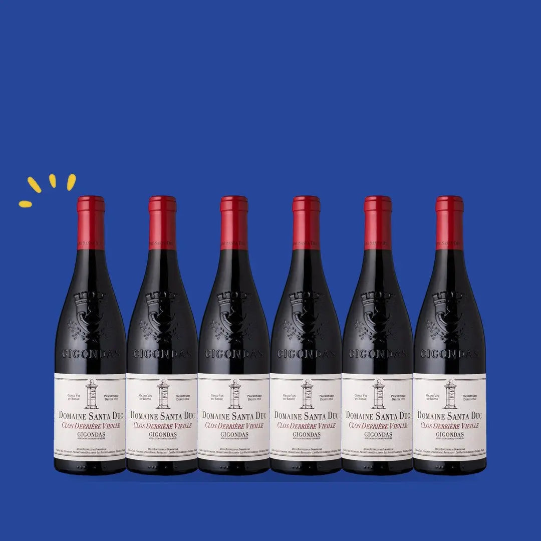 Carton de 6 bouteilles Gigondas Clos Derrière Vieille 2021, Santa Duc