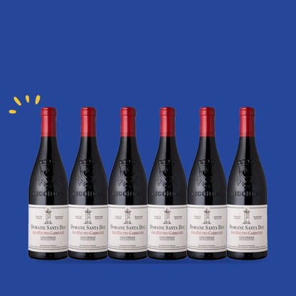 Carton de 6 bouteilles Gigondas Les Hautes Garrigues 2021, Santa Duc