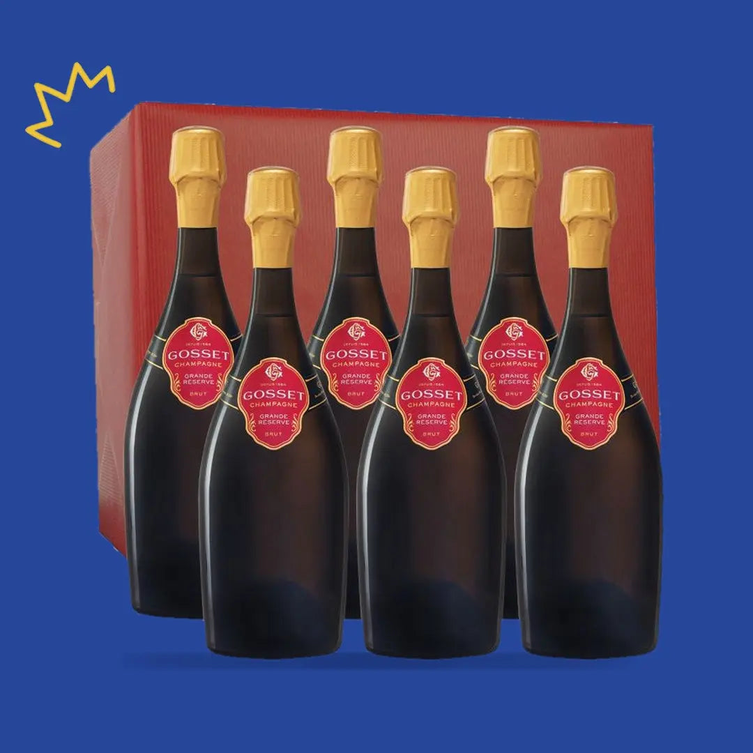 Gosset Grande Réserve Brut, carton de 6 bouteilles