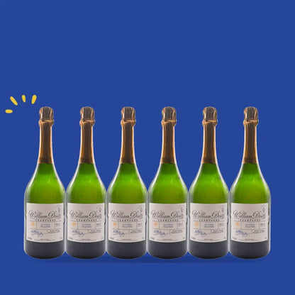 Carton de 6 bouteilles Hommage à William Deutz La Côte Glacière 2018 Magnum