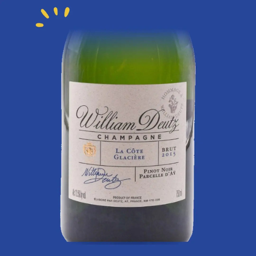 Étiquette Hommage à William Deutz La Côte Glacière 2018 Magnum
