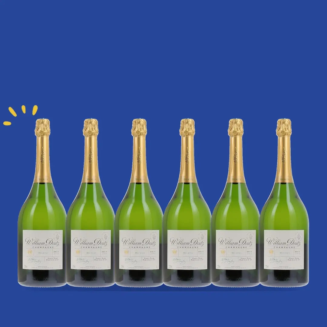 Carton de 6 bouteilles Hommage à William Deutz Meurtet 2018 Magnum